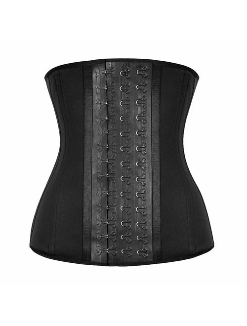 Ann Darling Women's Fajas Colombiana Latex Sport Waist Trainer Tummy Control Hourglass Corsets For Weight Loss