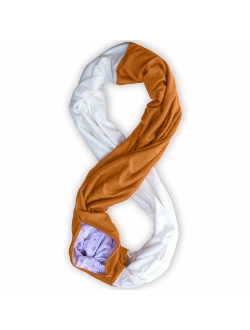 WAYPOINT GOODS Travel Scarf // Infinity Scarf w/Secret Hidden Zipper Pocket