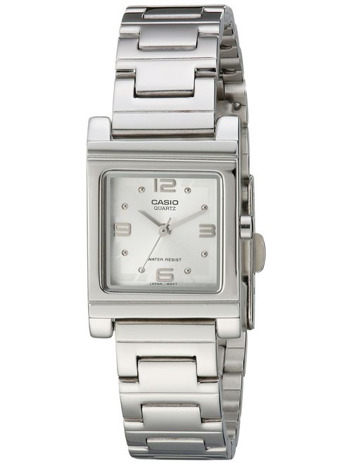 Casio Women's LTP1237D-7A Analog Quartz Silver Watch