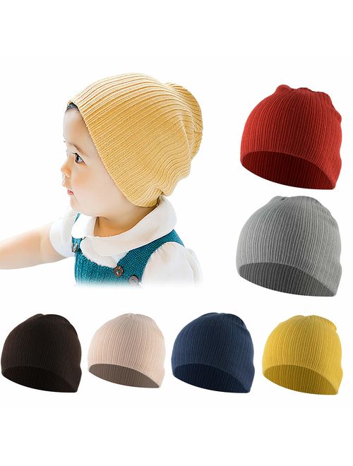 Zando Baby Winter Hats Kids Cable Knit Caps Cozy Warm Cute Infant Toddler Beanies for Boys Girls