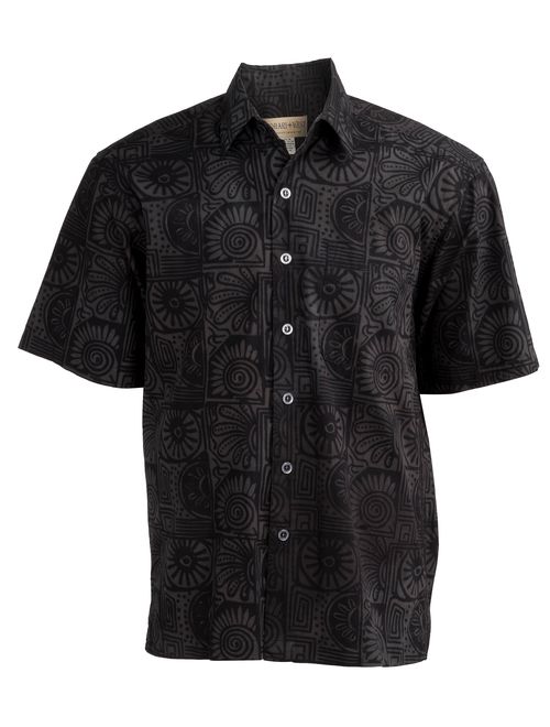 Johari West Antigua Summer Tropical Hawaiian Batik Shirt