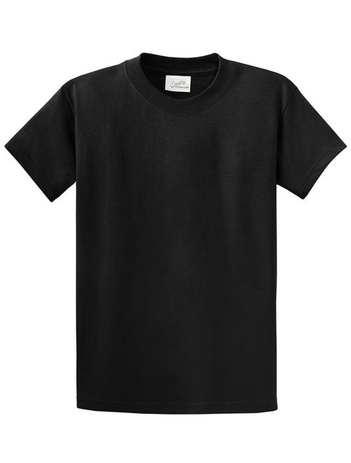 Joe's USA Mens Heavyweight 6.1-Ounce, 100% Cotton T-Shirts in Regular, Big and Tall Sizes