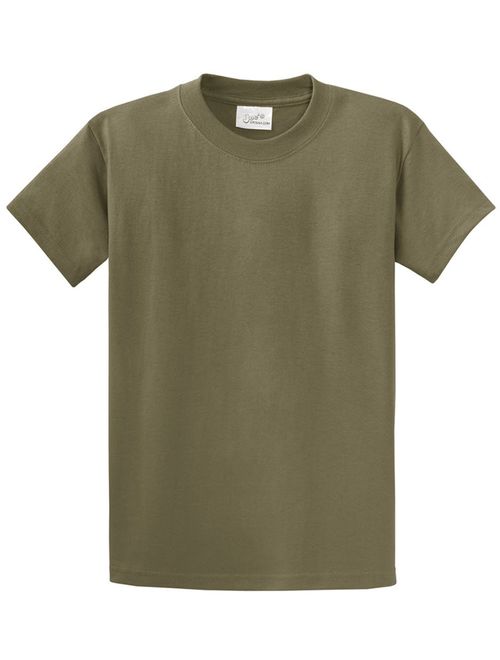 Joe's USA Mens Heavyweight 6.1-Ounce, 100% Cotton T-Shirts in Regular, Big and Tall Sizes