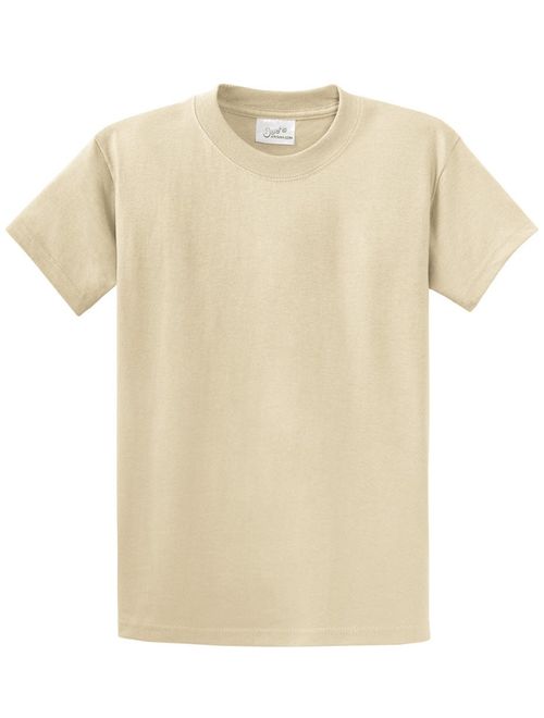 Joe's USA Mens Heavyweight 6.1-Ounce, 100% Cotton T-Shirts in Regular, Big and Tall Sizes