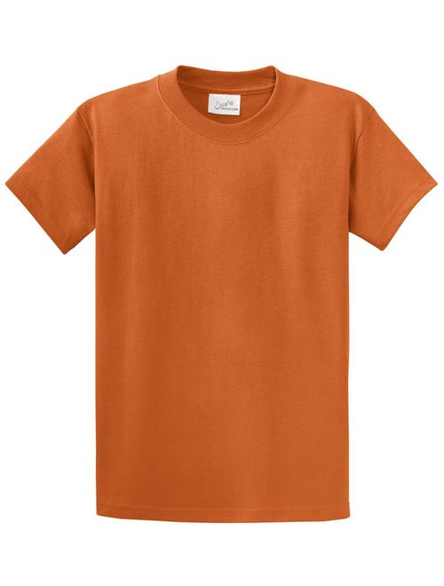 Joe's USA Mens Heavyweight 6.1-Ounce, 100% Cotton T-Shirts in Regular, Big and Tall Sizes