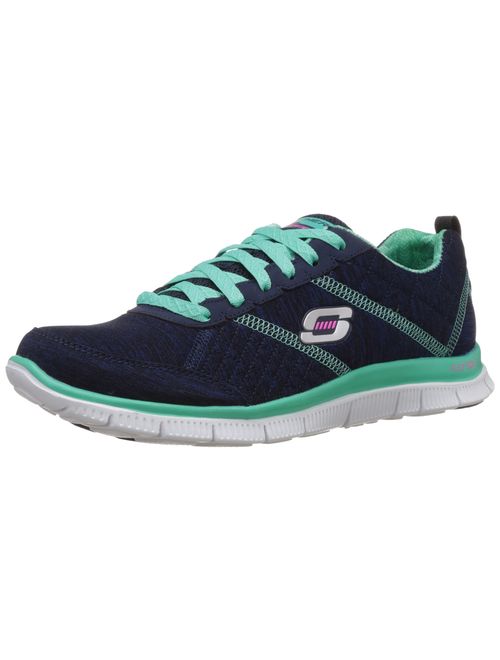 Skechers Sport Women's Pretty Please Flex Appeal Fashion Sneaker