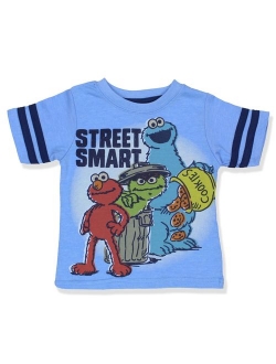 Sesame Street Boys Short Sleeve Tee (Baby/Toddler/Little Kid)