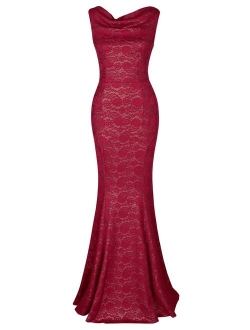 Women's 30s Brief Elegant Mermaid Evening Dress