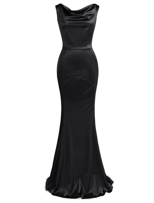 MUXXN Women's 30s Brief Elegant Mermaid Evening Dress