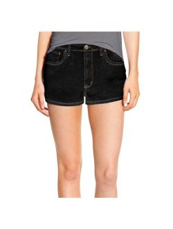 Hybrid & Company Womens 3 inch Reg 5 inch Plus Inseam Denim Shorts