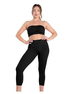 SlimMe MeMoi High Waist Control Shapewear Leggings | Women's Body Shapewear