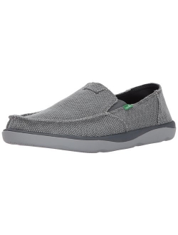 Sanuk Vagabond Tripper Charcoal Canvas Loafers Mocasins 7 D (M)