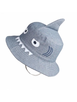 jerague Kids Toddler Baby Summer Bucket Sun Hat Breathable Adjustable Fisherman Hats