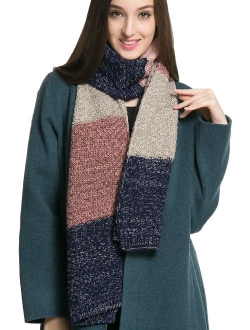 Women Men Winter Thick Cable Knit Wrap Chunky Warm Scarf All Colors