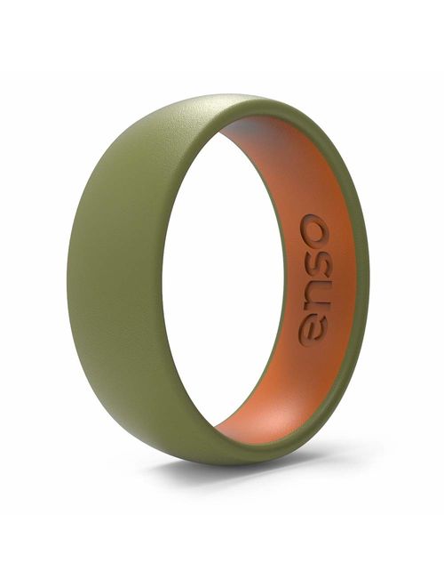 Enso Rings Dual-Tone Silicone Ring - Two Great Colors, One Amazingly Comfortable Ring.