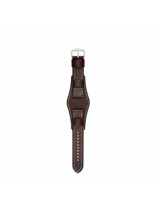 Fossil 22mm Leather Watch Band