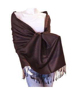 SCARF_TRADINGINC Paisley Jacquard Pashmina Scarf Wrap Stole