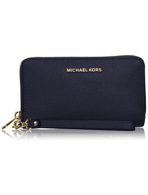 Michael Kors Women's Jet Set Travel Large Smartphone Wristlet