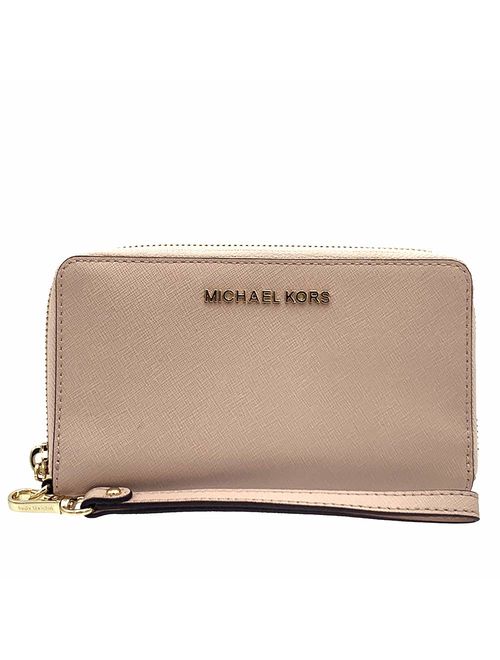 Michael Kors Women's Jet Set Travel Large Smartphone Wristlet