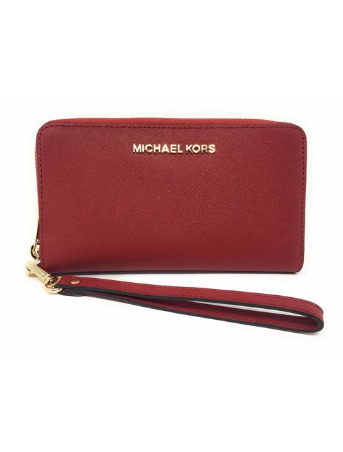 Michael Kors Women's Jet Set Travel Large Smartphone Wristlet