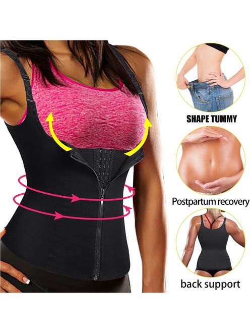 Buy Ursexyly Women Waist Trainer Shapewear Waist Cincher Vest with