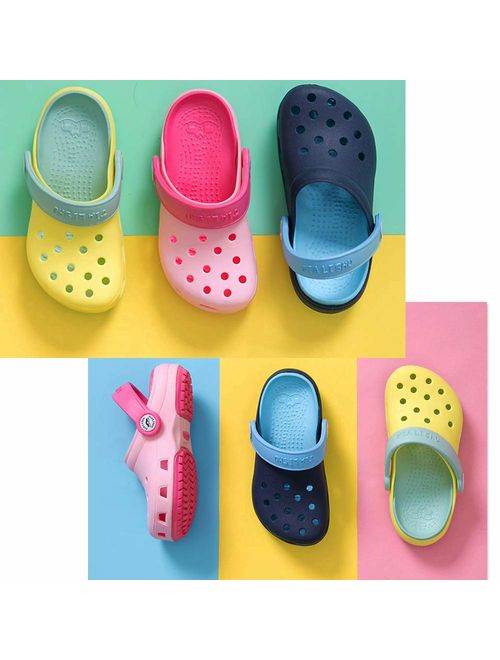 Buy KaKaKiKi Toddler Kid Slipper Boy Girl Sandal Garden Shoe Cartoon ...