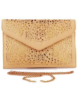 2019 Women Envelope Wedding Party Purses Chain Shoulder Bag Evening Day Clutch Bag