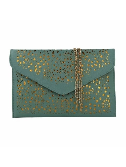 2019 Women Envelope Wedding Party Purses Chain Shoulder Bag Evening Day Clutch Bag