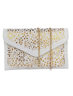 2019 Women Envelope Wedding Party Purses Chain Shoulder Bag Evening Day Clutch Bag