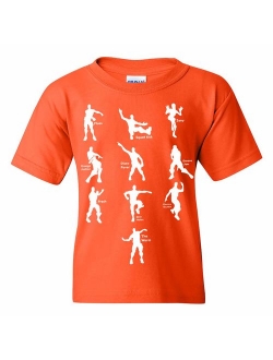 UGP Campus Apparel Emote Dances - Funny Youth T Shirt