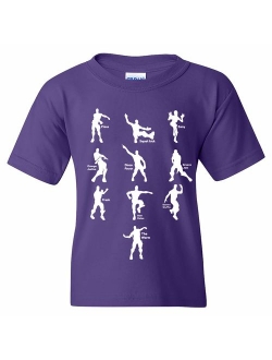 UGP Campus Apparel Emote Dances - Funny Youth T Shirt