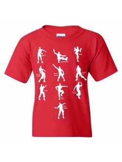 UGP Campus Apparel Emote Dances - Funny Youth T Shirt