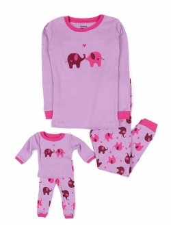 Kids & Toddler Pajamas Matching Doll & Girls Pajamas