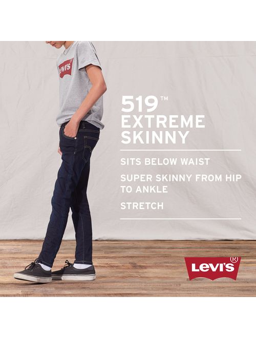 Levi's Boys' 519 Extreme Skinny Fit Jeans