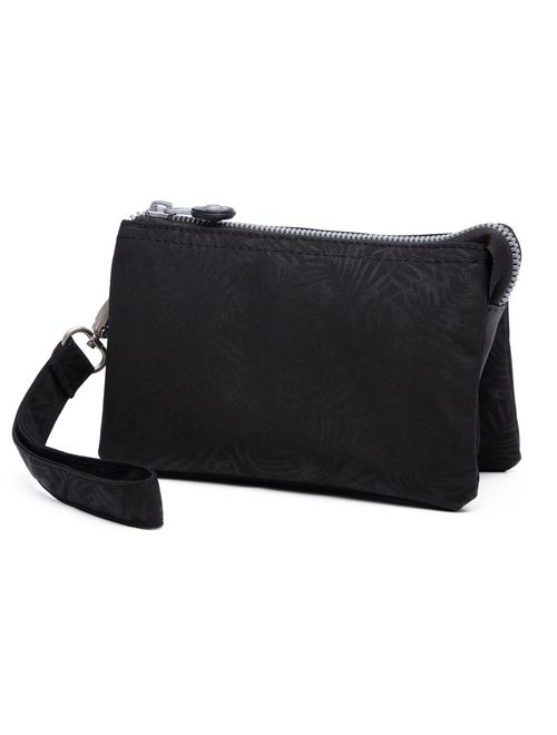 Crest Design Water Repellent Cell Phone Purse Wristlet Clutch Wallets For Women With Wrist Strap