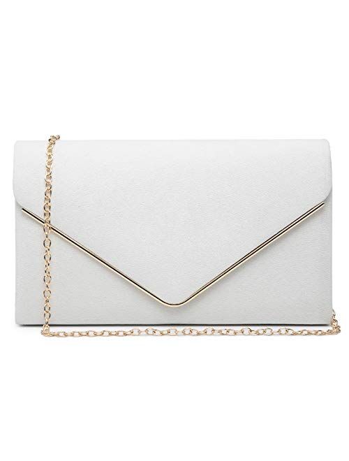 Dasein Women's Evening Clutch Bags Formal Party Clutches Wedding Purses Cocktail Prom Clutches