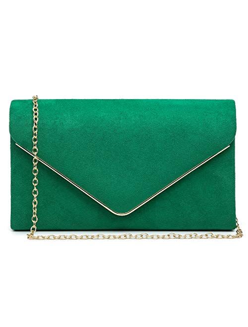 Dasein Women's Evening Clutch Bags Formal Party Clutches Wedding Purses Cocktail Prom Clutches