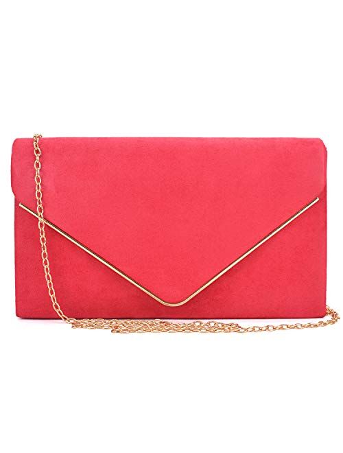 Dasein Women's Evening Clutch Bags Formal Party Clutches Wedding Purses Cocktail Prom Clutches