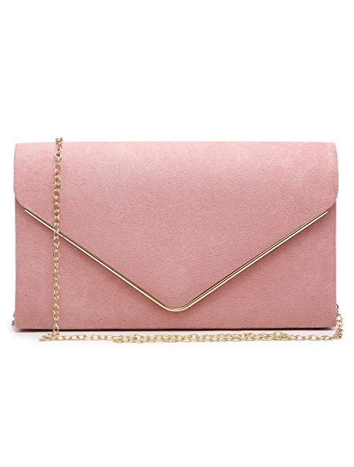 Dasein Women's Evening Clutch Bags Formal Party Clutches Wedding Purses Cocktail Prom Clutches