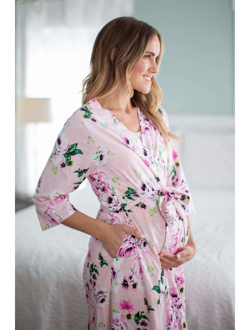 Baby Be Mine Maternity Labor Delivery Nursing Robe Hospital Bag Must Have