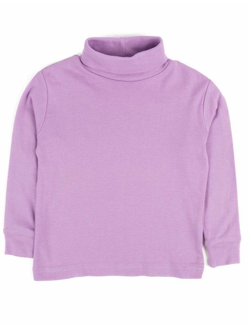 Leveret Girls Boys & Toddler Solid Turtleneck 