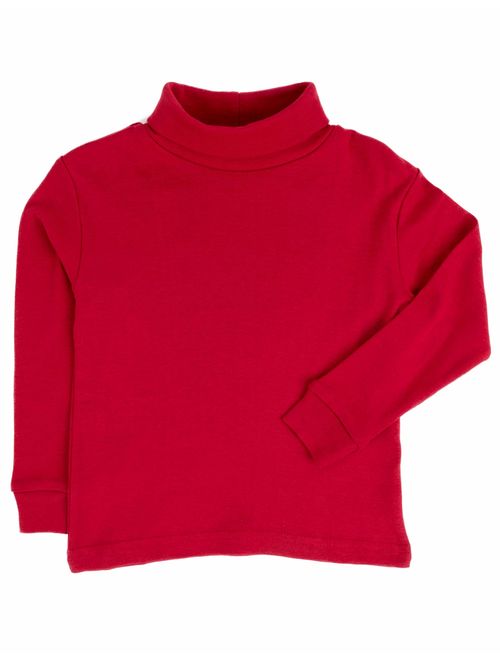 Leveret Girls Boys & Toddler Solid Turtleneck 