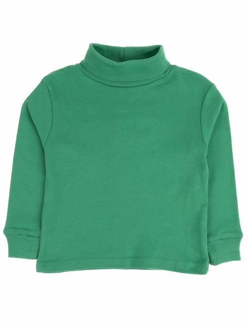 Leveret Girls Boys & Toddler Solid Turtleneck 