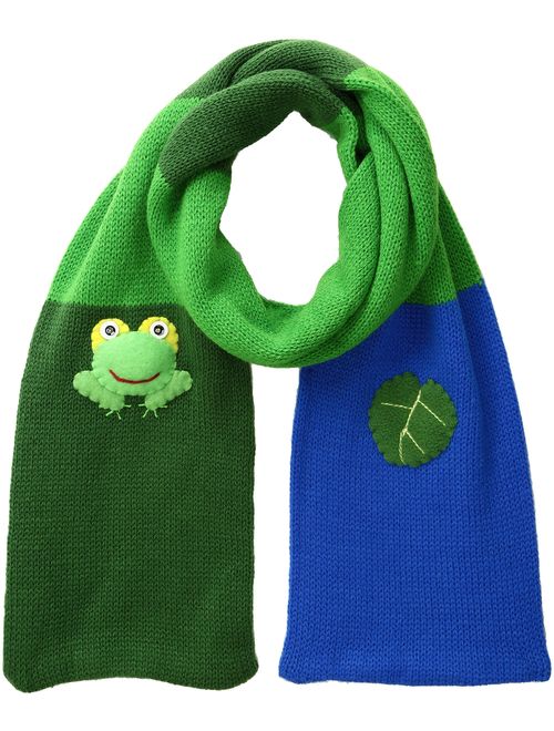 Kidorable Kids Soft Acrylic Knit Scarf, One Size Fits Most, for Toddlers, Little Kids, Big Kids