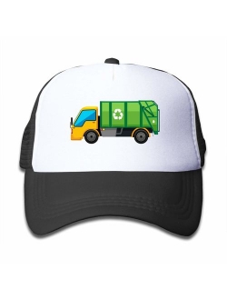 Waldeal Children's I Love Trash Garbage Trucks hat Truck Hat Mesh Cap