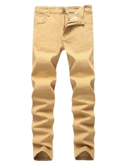 Boy's Skinny Fit Stretch Fashion Jeans Pants