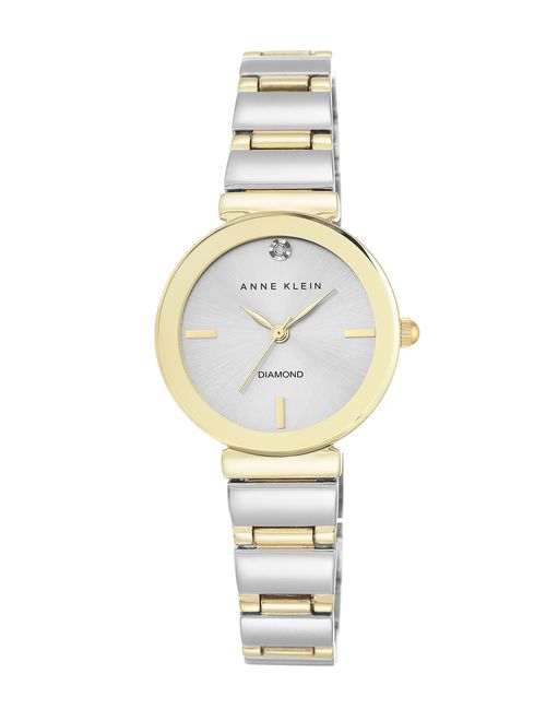 Anne Klein Women's Diamond-Accented Bracelet Watch