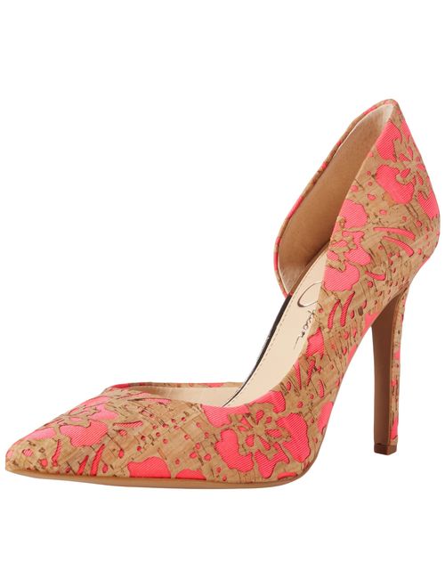 Jessica Simpson Women's Claudette Rubber Dress High Heel Pumps