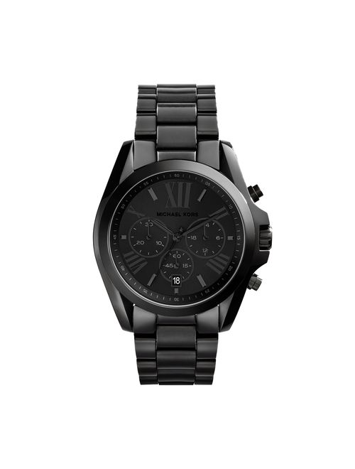 michael kors men's bradshaw blacktone chronograph watch