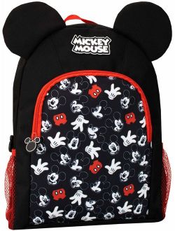Boys Mickey Mouse Backpack Black